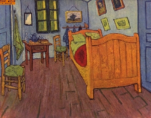 Vincents Schlafzimmer nach van Gogh